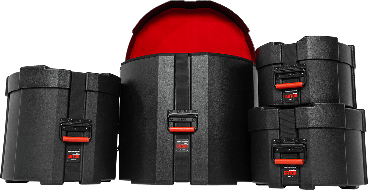 Set Gegoten Koffers Voor Fusion-drumstel 20"