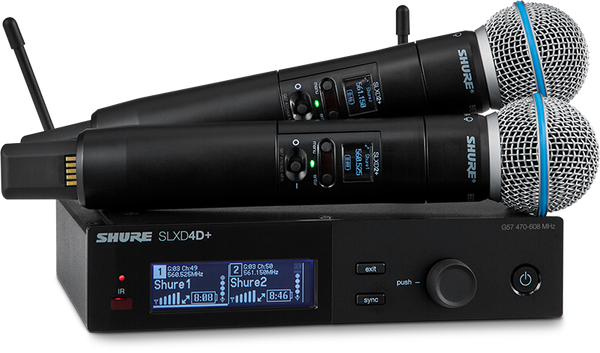 Shure SLXD24D+E-B58-G65