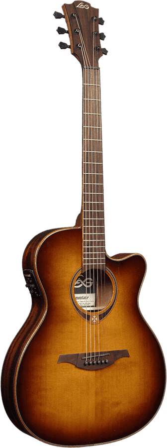 Tramontane T118ASCE Auditorium Slim Cutaway Elektro Bruine Schaduw