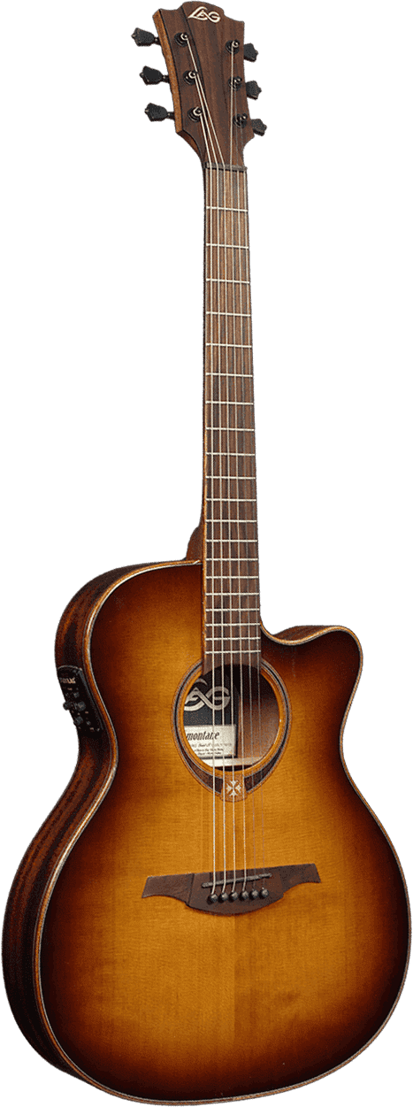 Tramontane T118ASCE Auditorium Slim Cutaway Elektro Bruine Schaduw