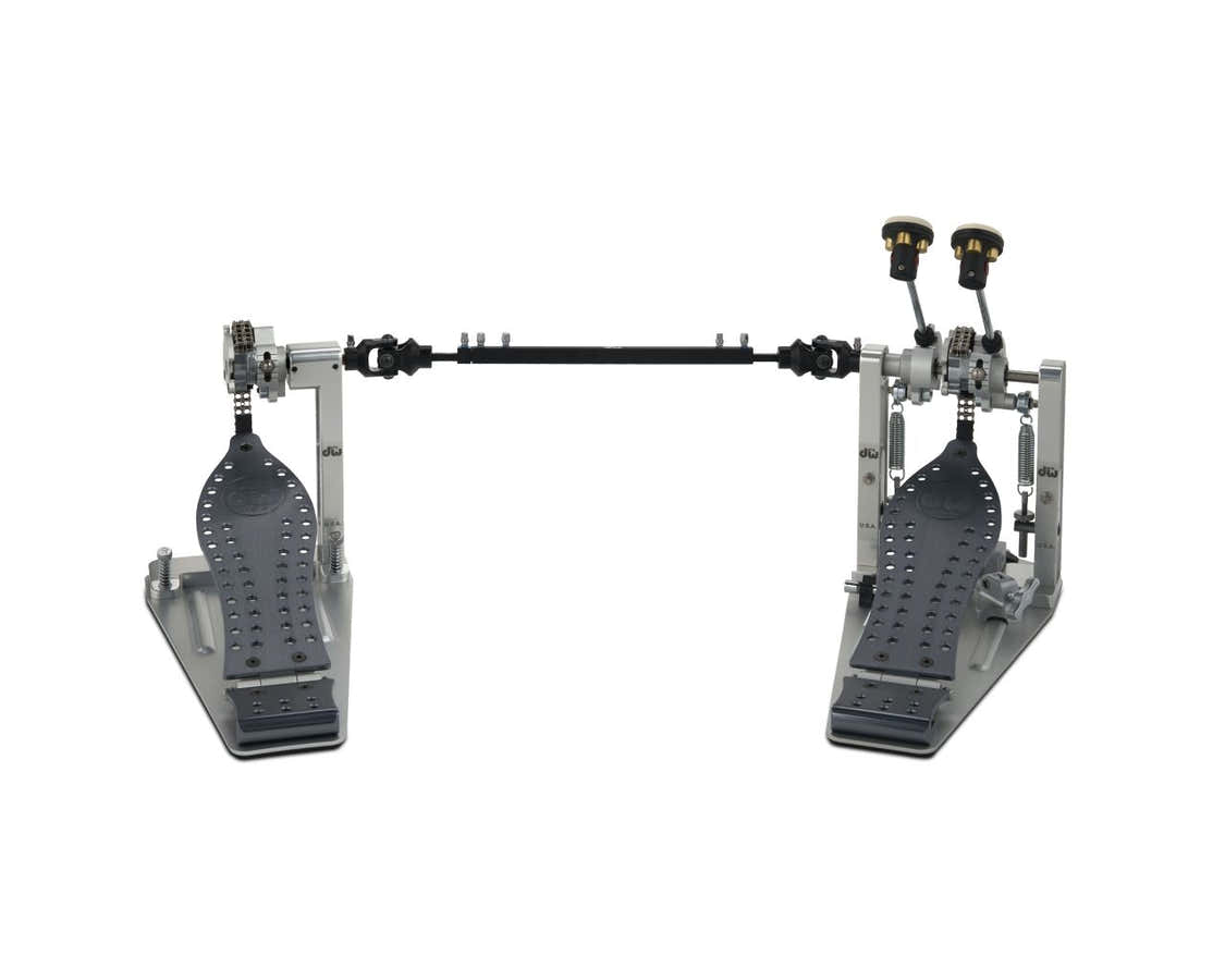 Machined Chain Drive Double Pédale Grey
