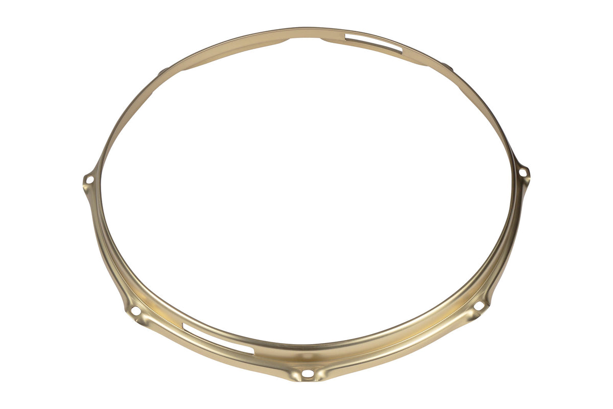 Cercle Triple Flanged Brass Mighty Hoop 8 Trous (timbre) 14