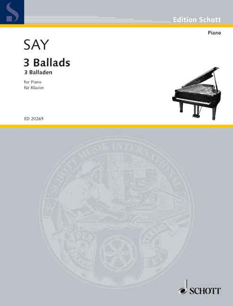 Say Fazil - 3 Ballads - Piano