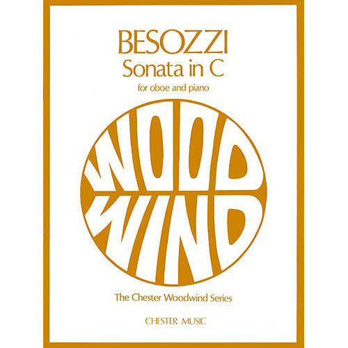 BESOZZI A. - SONATA IN C - HAUTBOIS ET PIANO