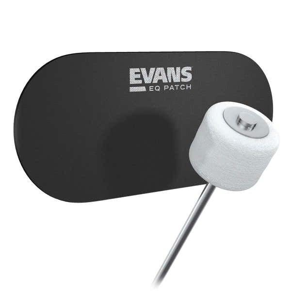 Evans EQPB2 - Patch Pour Double Pédale Eq Nylon Noir