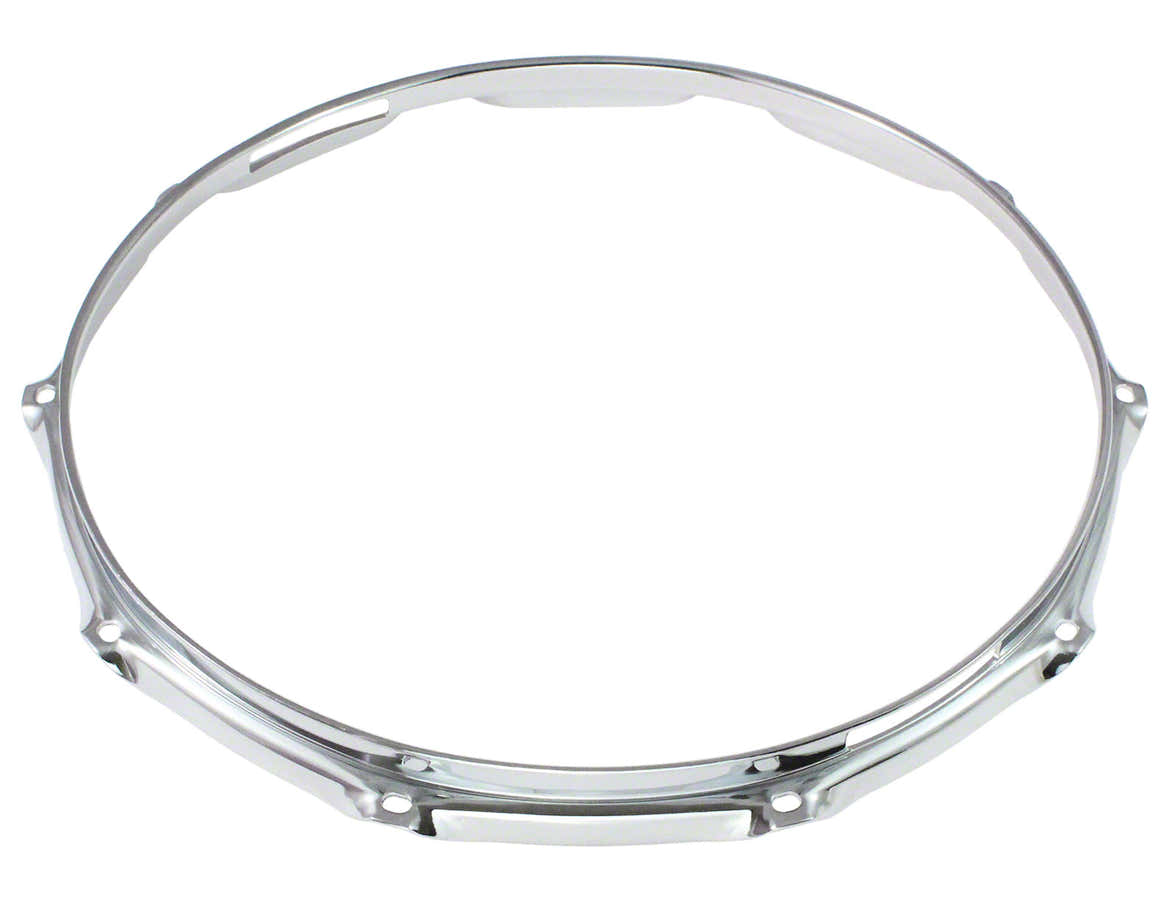 H23-15-10S - 15" 10 HOLES SNARE SIDE 2.3MM SUPER TRIPLE FLANGE DRUM HOOP
