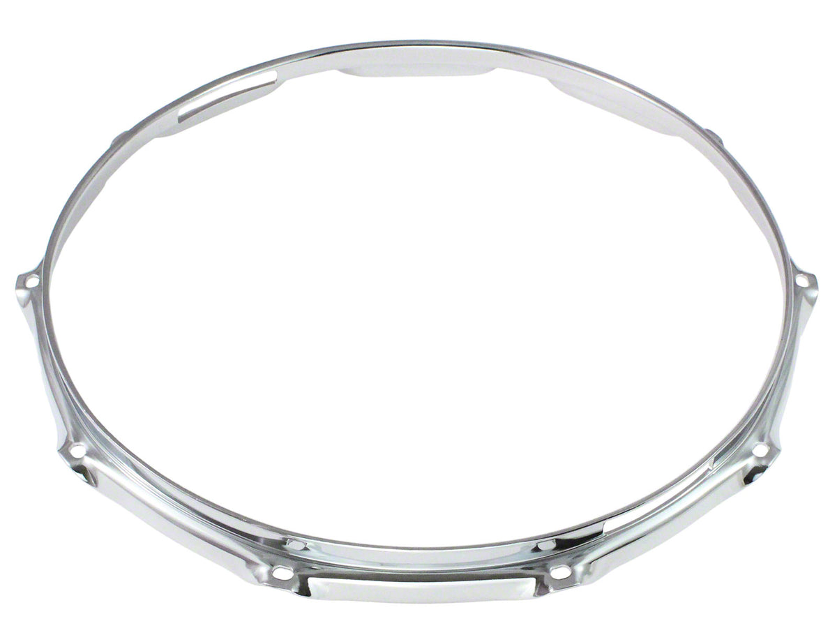 H23-15-10S - 15" 10 HOLES SNARE SIDE 2.3MM SUPER TRIPLE FLANGE DRUM HOOP
