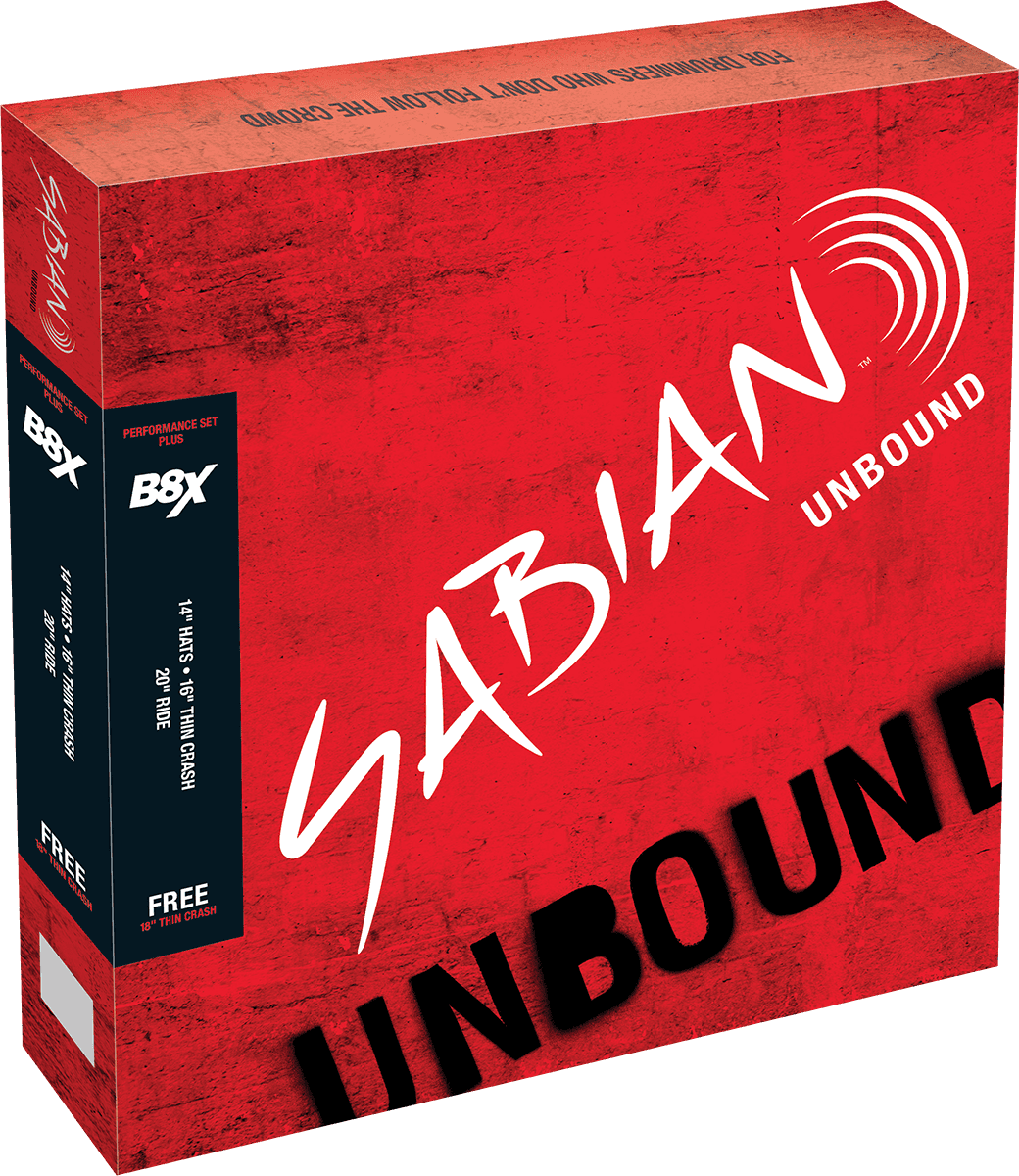 Set B8X Performance Set Plus 14/16/2 + 18" Crash +9 DAGEN PROEF DRUMEO