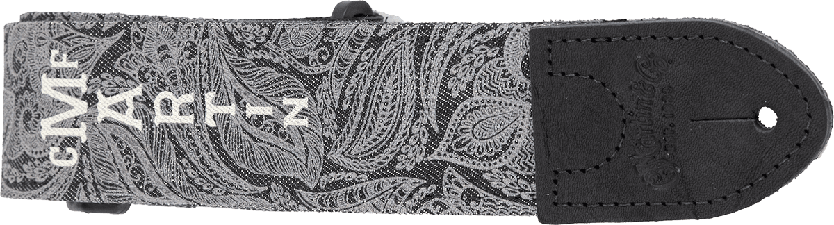 Denim Paisley Noir