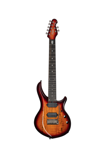 John Petrucci Majesty 7 Cordes Blood Orange Burst