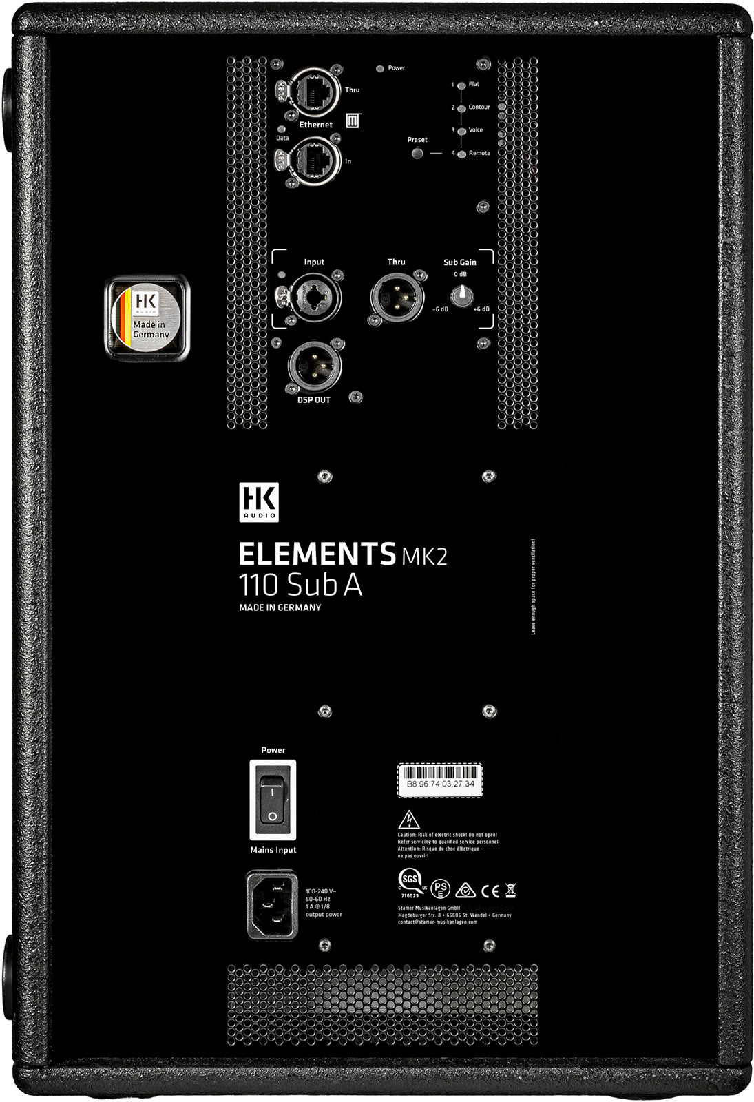 ELEMENTS MK2 110 Sub A