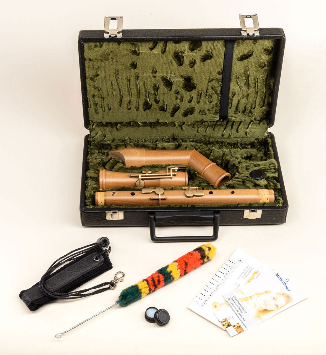 Canta Gebogen Comfort-Tenor 2446KC - Perenhout (barokvingering)