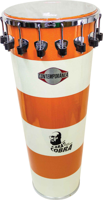 Timbal 14" x 90cm bois Cara de Cobra White - 16 tir. - Pro