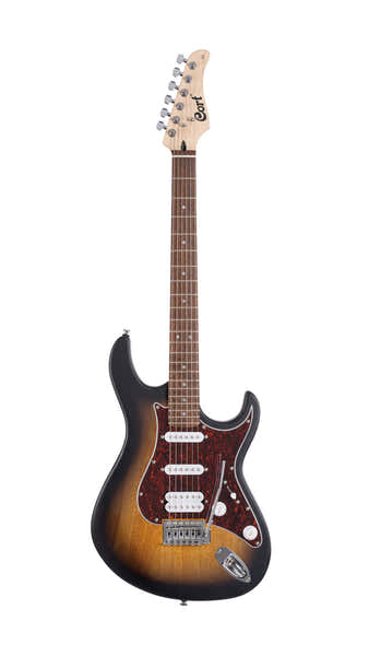 Gitaar G110 Sunburst open porie