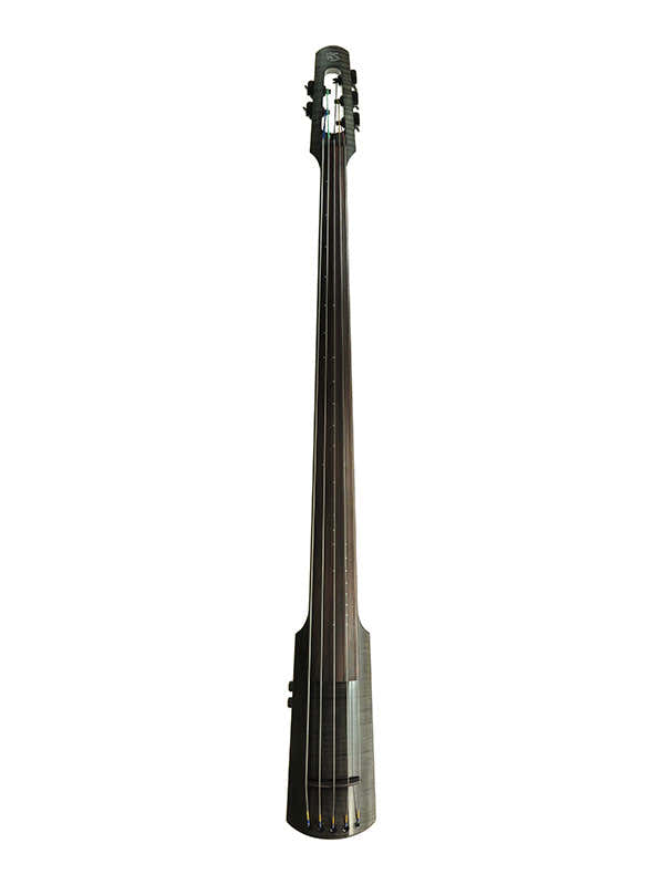 Wav - Contrebasse Électrique Noire Transparente (5 Cordes)