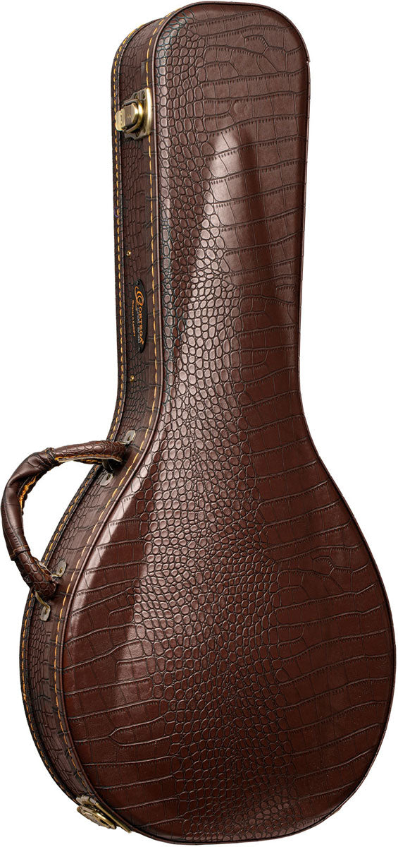 Americana A-Style-mandoline + Croco-leren koffer