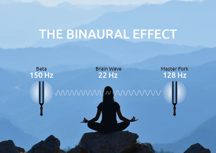 TTF-BETA - Binaurale therapie-stemvork Beta 150 Hz