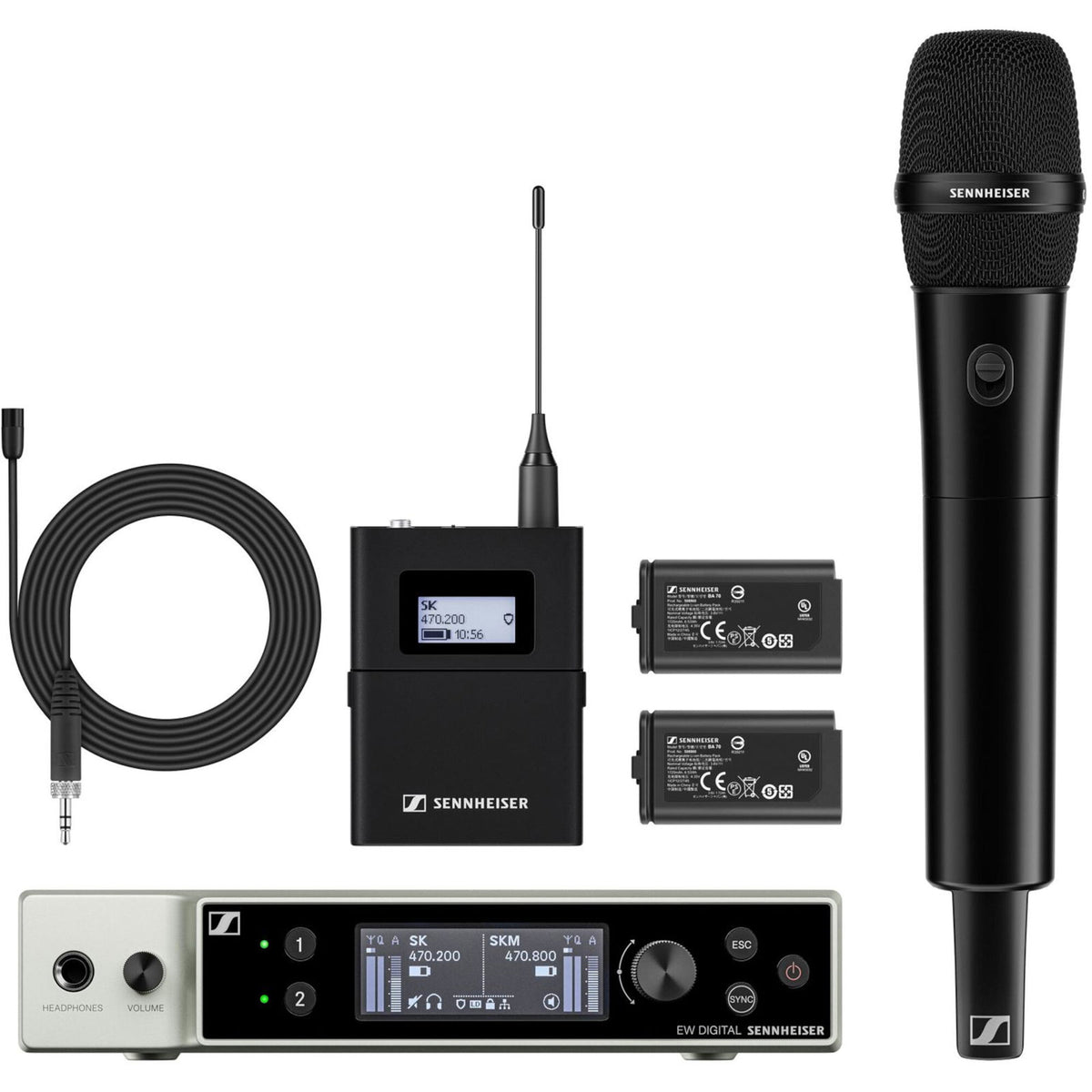 Ew-Dx Mke 2 / 835-S Set (R1-9 : 520 - 607,8 Mhz)