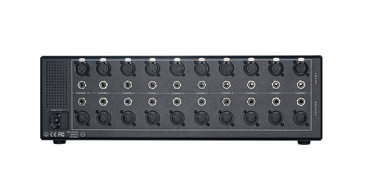 R10 Rack met tien plaatsen uit de 500-serie