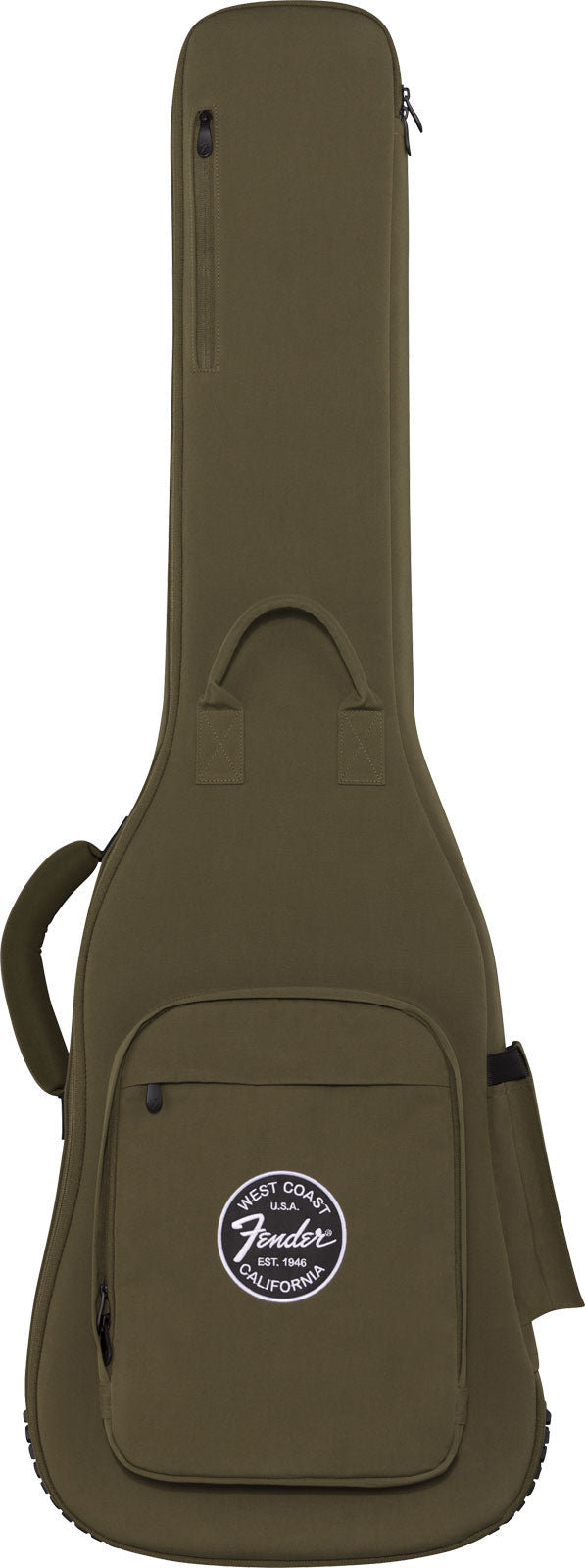 Troubadour Gigbag voor elektrische bas Olijf