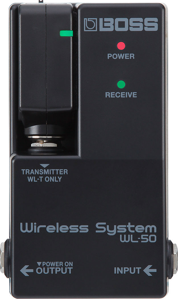 Boss WL-50 Wireless System Virtual Cable Pedalboard 65ft