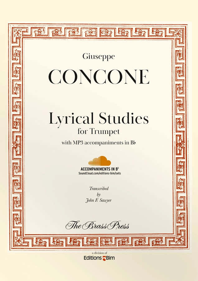 CONCONE G. - LYRICAL STUDIES