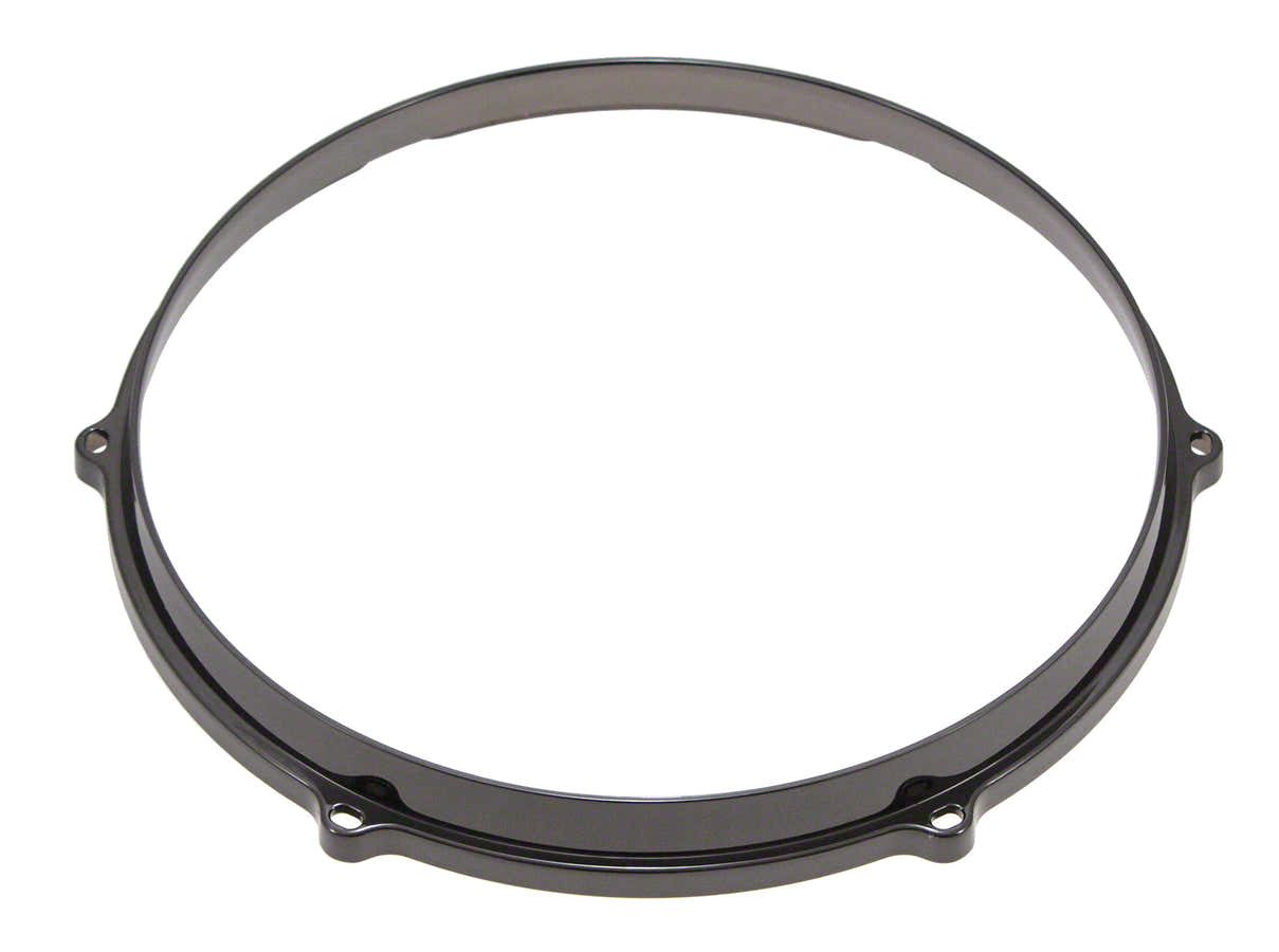 HDC3-10-6BK - 10" 6 HOLES BLACK 3MM DIE CAST DRUM HOOP