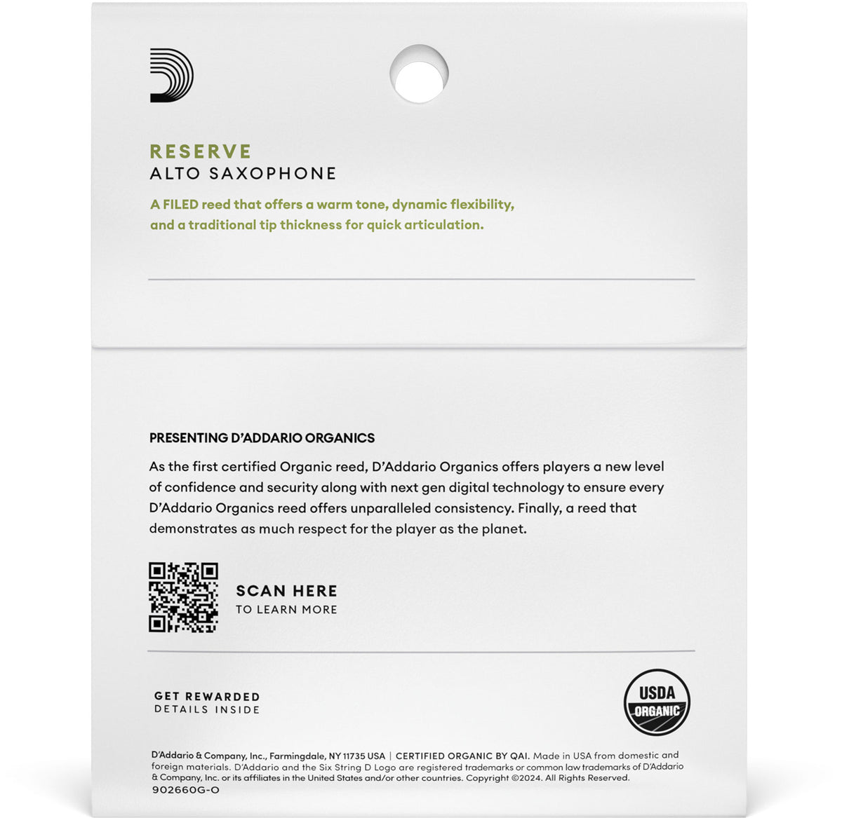 Organic Reserve 2,5 Sax Alto (x 3)