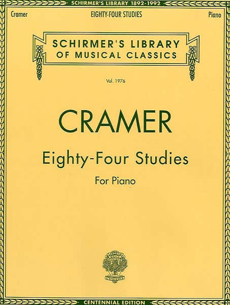 Johann Cramer 84 Studies- Piano Solo
