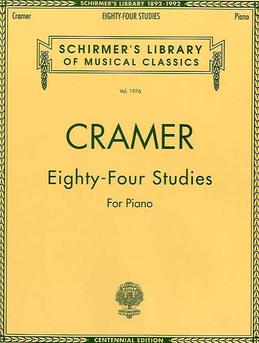 Johann Cramer 84 Studies- Piano solo