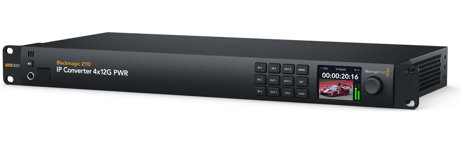 Blackmagic 2110 IP Converter 4x12G PWR