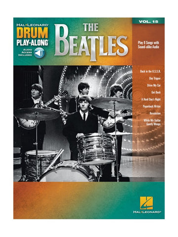 The Beatles - Hal Leonard Drum Play Along Vol.15 - Batterie