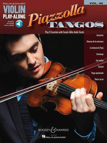 Piazzolla Tangos - Violin Play Along Vol.46
