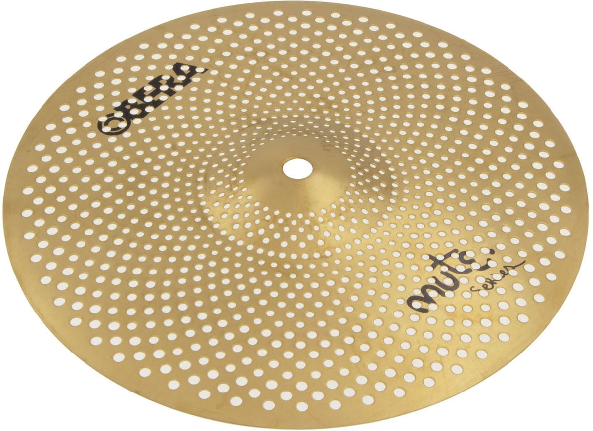 Set 5 Cymbales Silencieuces Mute - 14" 16" 18" 20" 10" - Finition Brass