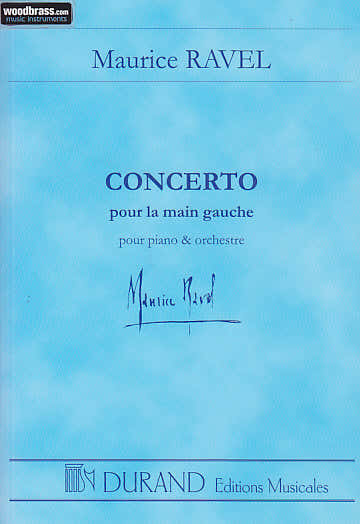 Durand Ravel - Concerto Pour La Main Gauche (conducteur Poche)