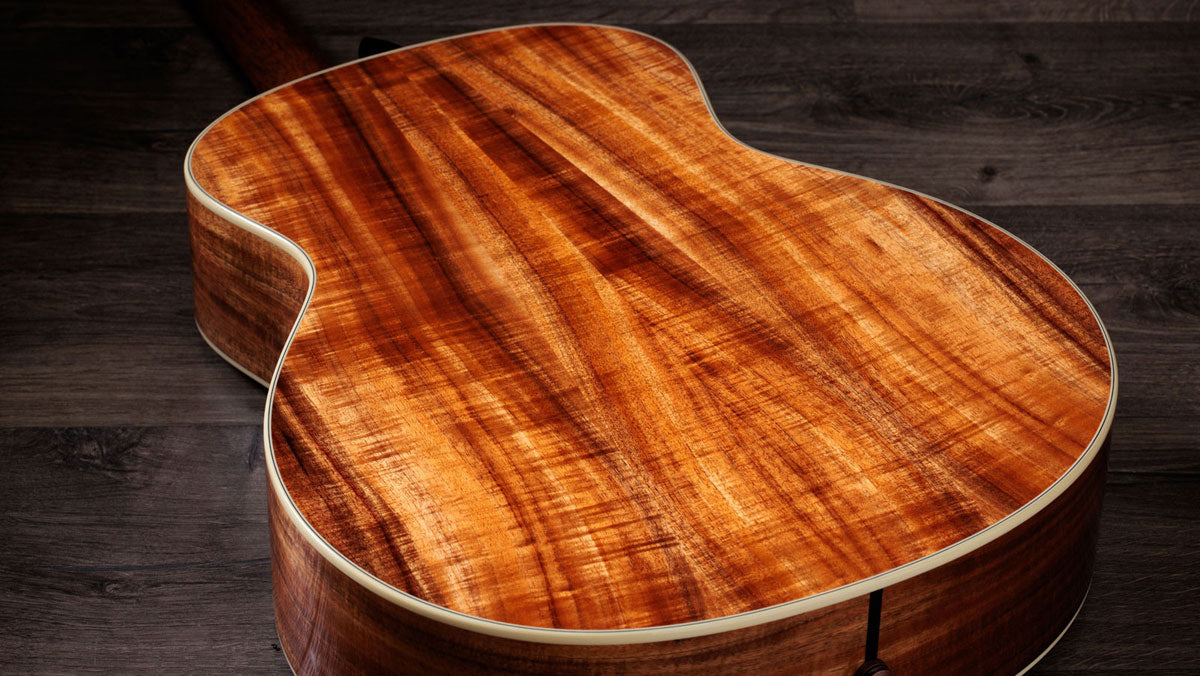 Gold Label K14e Hawaiian Koa Sunburst Grand Auditorium