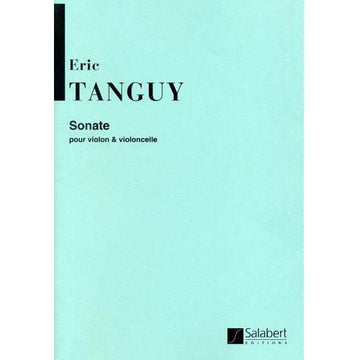 TANGUY E. - SONATE - VIOLON ET VIOLONCELLE