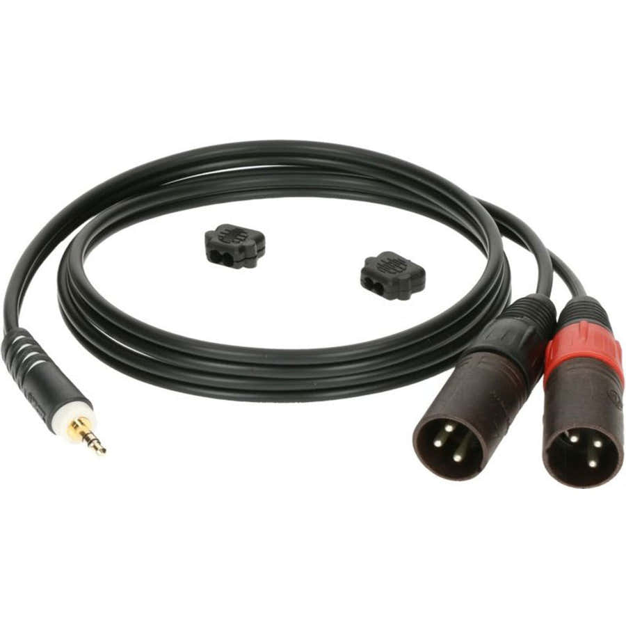 CABLE Y 2 M MINI JACK - 2 XLR MALE