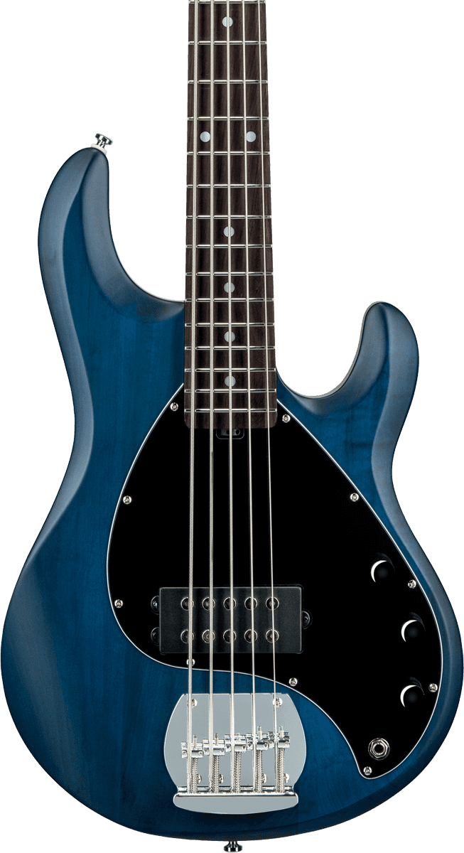 Stingray5 In Trans Blue Satin 5-String