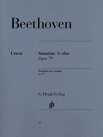 Beethoven L.V. - Sonatina For Piano G Major Op. 79 - Piano