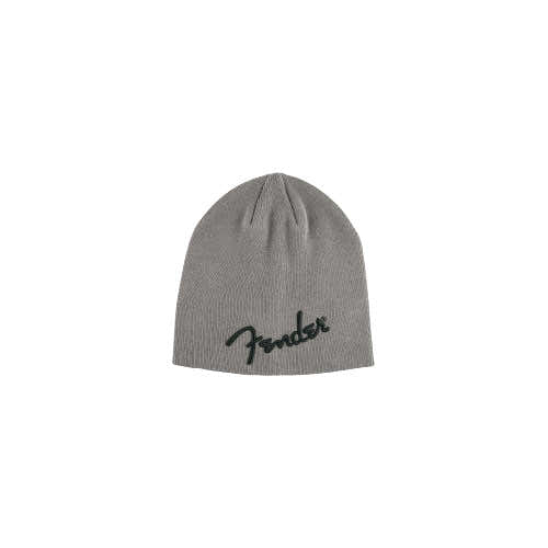 Fender Muts met logo antraciet gemêleerd grijs één maat