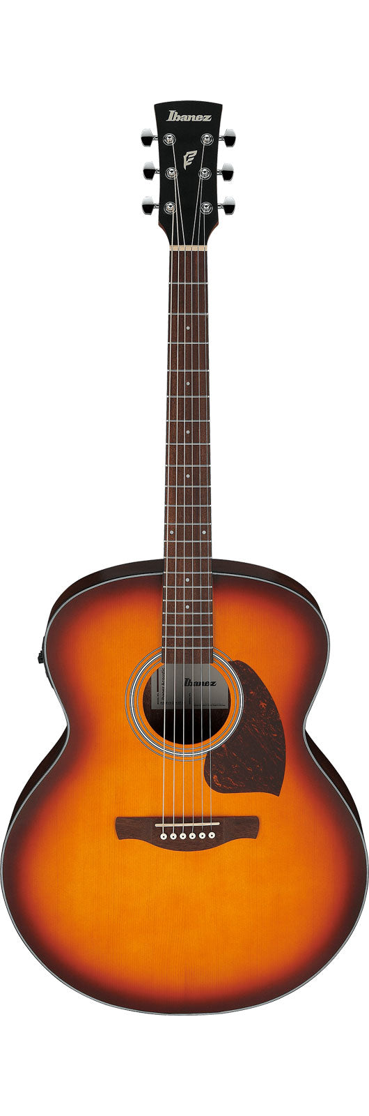 PJ50E-Oah Open Pore Vintage Amber Sunburst Top Open Pore Natural Back And Sides