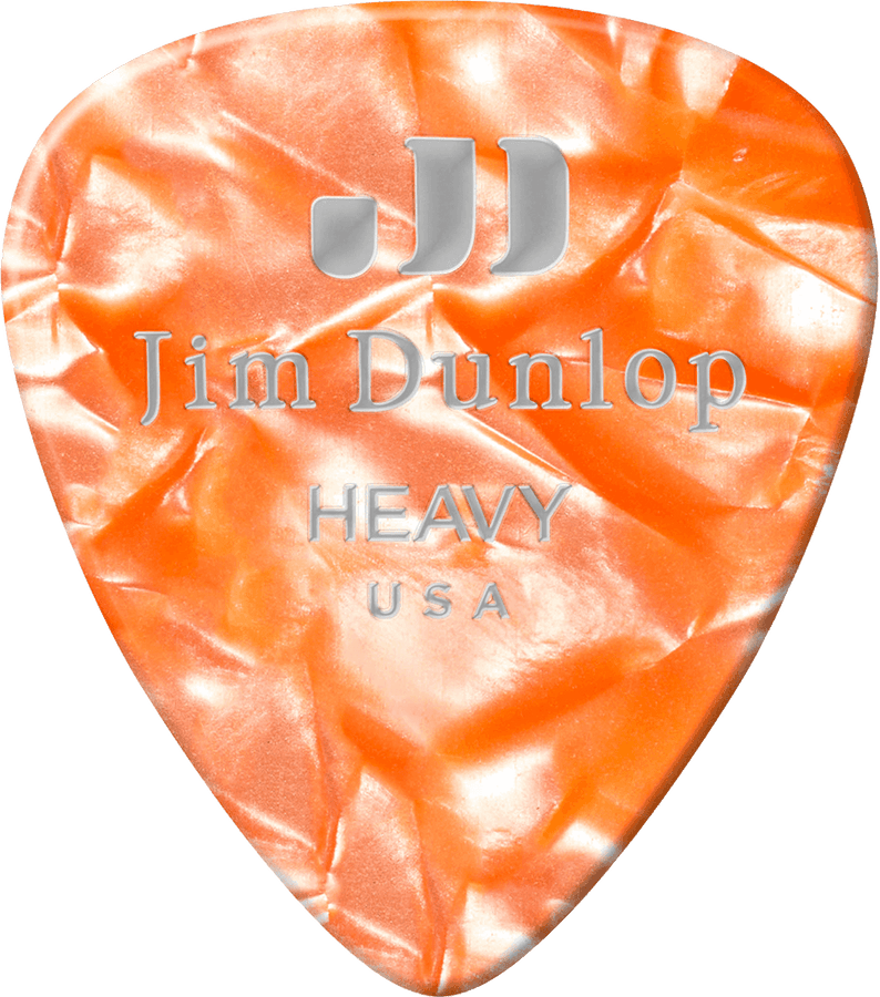 12 x Heavy Genuine Celluloid Perloid Orange