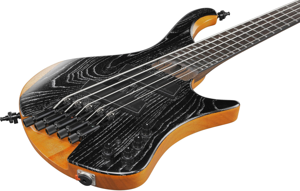 EHB1135MS-SKL Silver Wave Black Low Gloss Bass Workshop