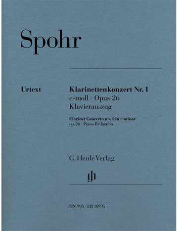 Spohr - Clarinette Concerto No. 1 Op. 26 - Clarinette et Orchestre