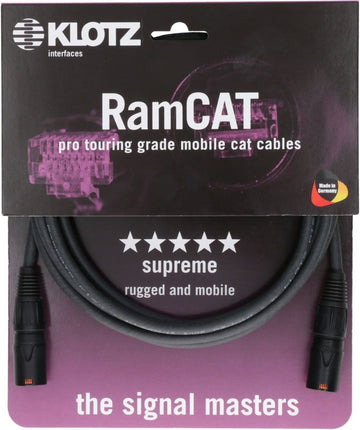 RAMCAT5 Kabel 5 M Zwart Etn - Etn