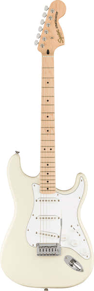 Stratocaster Affinity MN Olympic White - Gereviseerd