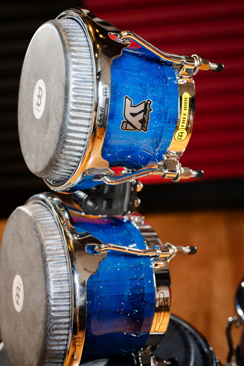 WKT400BW - Artist Bongo William " Kachiro" Thompson 7" & 8 1/2" Blue Wave