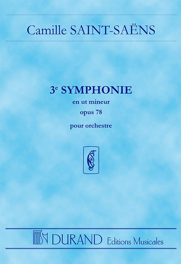 SAINT SAENS C. - SYMPHONIE N 3 OP 78 - CONDUCTEUR POCHE