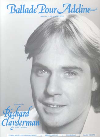 CLAYDERMAN RICHARD - FORMAT BALLADE POUR ADELINE CLAYDERMAN